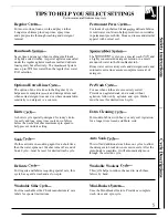 Preview for 5 page of GE WA8600SCL Use And Care Manual