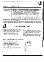 Preview for 23 page of GE WA8695S Use And Care Manual