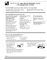 Preview for 12 page of GE WA9895S Use And Care Manual