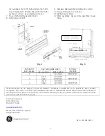 Предварительный просмотр 2 страницы GE WavePro WPS32SUBSH1 Installation Instructions