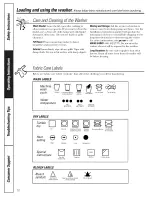 Предварительный просмотр 10 страницы GE WBSR3000 Owner'S Manual