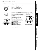 Preview for 7 page of GE WBSR3000GWS Owner'S Manual