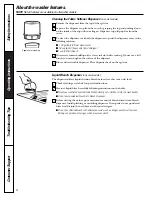 Preview for 8 page of GE WBSR3000GWS Owner'S Manual