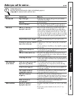 Preview for 11 page of GE WBSR3000GWS Owner'S Manual