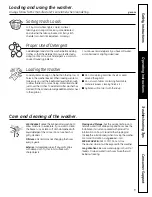 Preview for 9 page of GE WBSR3140DWW Owner'S Manual