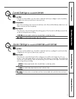 Предварительный просмотр 5 страницы GE WBXR1090 Owner'S Manual