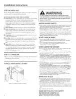 Preview for 6 page of GE WCC Installation Instructions Manual