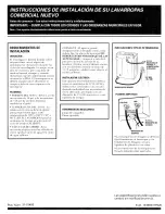 Preview for 8 page of GE WCCB1030D1KC Warranty Installation Instructions Manual