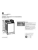 Preview for 1 page of GE WCCD2050B Datasheet