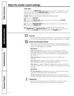 Preview for 6 page of GE WCRE6270 Owner'S Manual