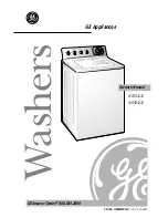 GE WCSR4110 Owner'S Manual preview