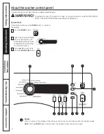 Preview for 4 page of GE WCVH4800 Series Owner'S Manual & Installation Instructions