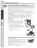 Preview for 10 page of GE WCVH4800 Series Owner'S Manual & Installation Instructions