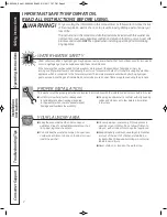 Preview for 2 page of GE WCVH4800K Owner'S Manual & Installation Instructions