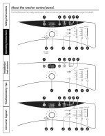 Preview for 4 page of GE WCVH6800J1WW Owner'S Manual And Installation Instructions