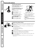 Preview for 8 page of GE WDSS4120 Owner'S Manual