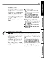 Preview for 5 page of GE WES1384SMSS Owner'S Manual