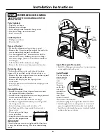 Preview for 5 page of GE Wine Chiller Wine Reserve and Beverage Center Design Manual