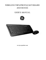 GE WIRELESS THIN-PROFILE User Manual preview