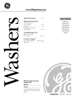 GE WlSR2070 Owner'S Manual preview