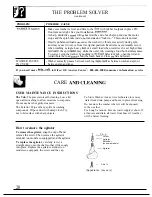 Preview for 20 page of GE WLW3400S Use And Care Manual