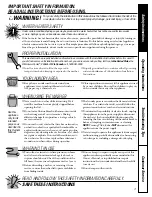 Preview for 3 page of GE WMSE4190 Owner'S Manual