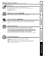 Preview for 35 page of GE WMSE4190 Owner'S Manual