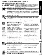 Preview for 37 page of GE WMSE4190 Owner'S Manual