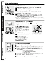 Предварительный просмотр 6 страницы GE WNCD2050 Owner'S Manual