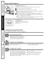 Preview for 6 page of GE WNRD2050 Owner'S Manual