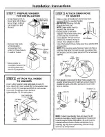 Preview for 3 page of GE WNRD2050D1WC Installation Instructions Manual