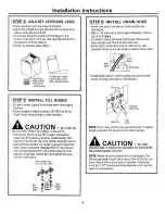 Preview for 4 page of GE WNRD2050D1WC Installation Instructions Manual