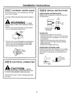 Preview for 5 page of GE WNRD2050D1WC Installation Instructions Manual