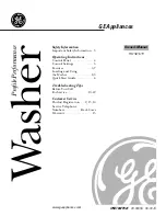 GE WNSE5699 Owner'S Manual preview