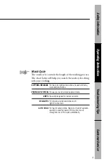 Preview for 9 page of GE WNSR3090 Owner'S Manual