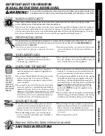 Preview for 3 page of GE WNSR3100 Owner'S Manual