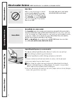 Preview for 6 page of GE WNSR3100 Owner'S Manual