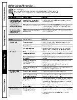 Preview for 10 page of GE WNSR3100 Owner'S Manual