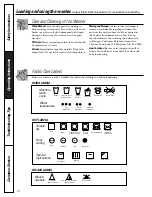 Предварительный просмотр 10 страницы GE WPRE5240 Owner'S Manual