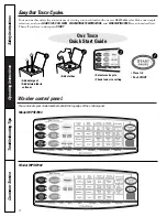 Preview for 5 page of GE WPSE7002 Owner'S Manual