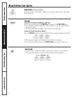 Preview for 7 page of GE WPSE7002 Owner'S Manual