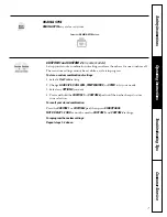 Preview for 8 page of GE WPSE7002 Owner'S Manual