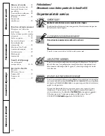 Preview for 21 page of GE WPSE7002 Owner'S Manual