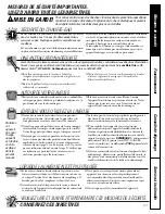 Preview for 22 page of GE WPSE7002 Owner'S Manual