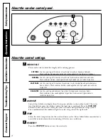 Preview for 4 page of GE WSKS3040 Owner'S Manual & Installation Instructions