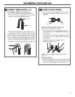 Preview for 11 page of GE WSKS3040 Owner'S Manual & Installation Instructions