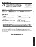 Preview for 19 page of GE WSKS3040 Owner'S Manual & Installation Instructions