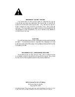 Предварительный просмотр 2 страницы GE WSLM1100 Technical Service Manual