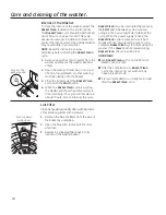 Preview for 10 page of GE WSLP1500 Owner'S Manual & Installation Instructions