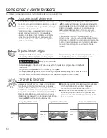 Preview for 60 page of GE WSLP1500 Owner'S Manual & Installation Instructions